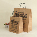 Wholesale Kraft paper Bags For Gifts Shopping Bag